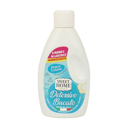 Sweet Home Detersivo Bucato Mano E Lavatrice Igienizzante Fresco Cotone 150 Ml