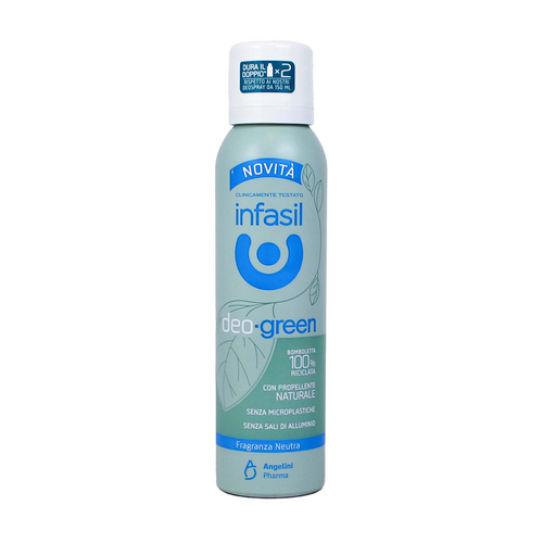Infasil Green Deodorante Spray Fragranza Neutra 125 Ml
