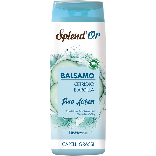 Splendor Balsamo Cetriolo E Argilla Districante Capelli Grassi 300 Ml
