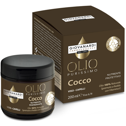 Giovanardi Farmaceutici Olio Purissimo Cocco Nutriente Protettivo Viso E Capelli 200 Ml