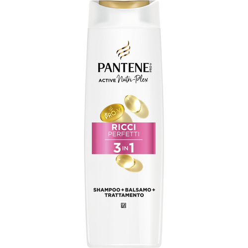 Pantene Shampoo 3in1 Ricci Perfetti Modella Ricci Crespi E Ribelli 250 Ml