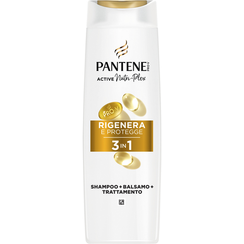 Pantene Shampoo 3in1 Rigenera & Protegge 250 Ml