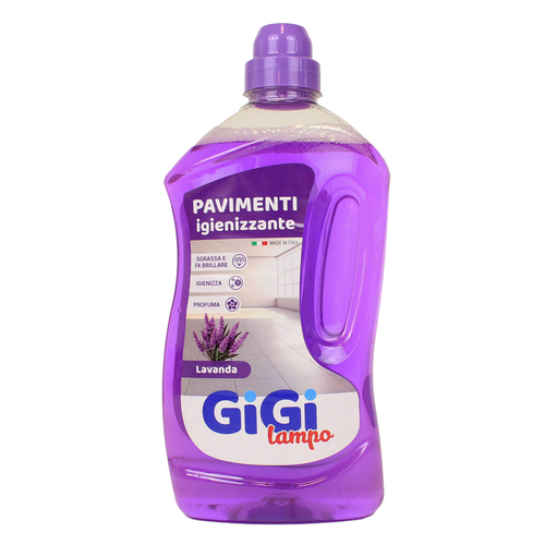 Gigi Lampo Detersivo Pavimenti Igienizzante Lavanda 1 Lt