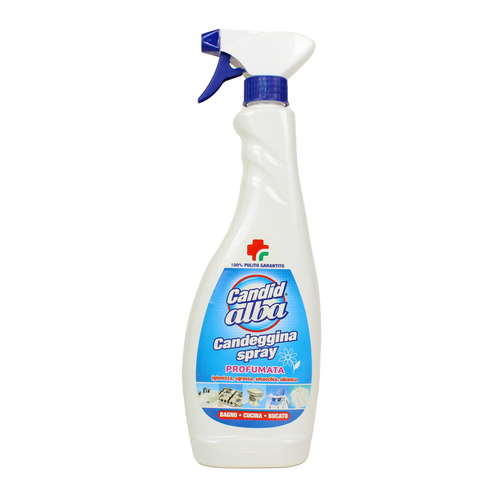 Candid Alba Candeggina Spray Profumata Bagno, Cucina, Bucato 750 Ml