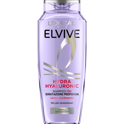 Elvive Shampoo Hydra Hyaluronic Idratazione Profonda Capelli Disidratati 250 Ml