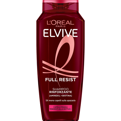 Elvive Shampoo Full Resist Rinforzante Capelli Gragili Tendenti Alla Rottura 250 Ml