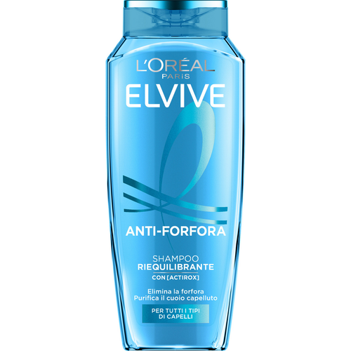 Elvive Shampoo Anti Forfora Riequilibrante Tutti I Tipi Di Capelli 250 Ml