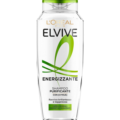 Elvive Shampoo Energizzante Purificante Con Citrus Capelli Normali Tendenti Ad Ingrassarsi 250 Ml