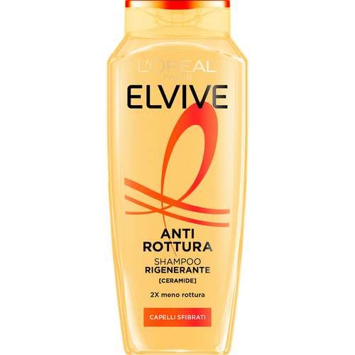 Elvive Shampoo Anti Rottura Rigenerante Capelli Sfibrati 250 Ml