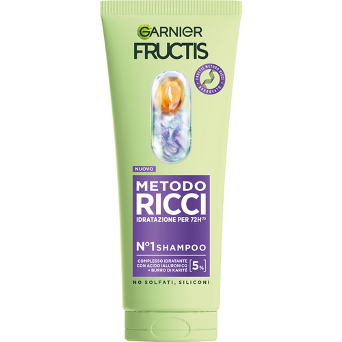 Fructis Shampoo N°1 Metodo Ricci Tubo 200 Ml