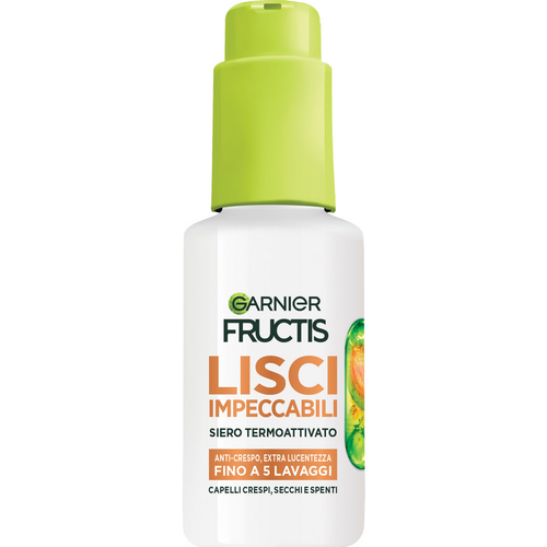 Fructis Siero Termoattivato Lisci Impeccabili Capelli Crespi, Secchi E Spenti 50 Ml