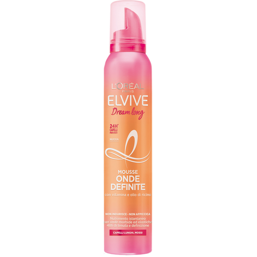 Elvive Dream Long Mousse Onde Definite Capelli Lunghi, Mossi 200 Ml