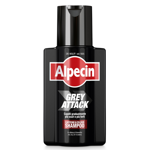 Alpecin Grey Attack Shampoo Caffein & Colour 200 Ml