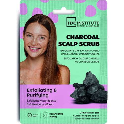 Idc Institute Scrub Cuoio Capelluto Esfoliante Purificante Con Carbone Vegetale