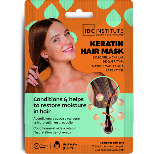 Idc Institute Mask Hair Keratin Rigenera E Idrata