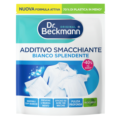 Dr.beckmann Additivo Smacchiante Bianco Splendente Busta 400 Gr