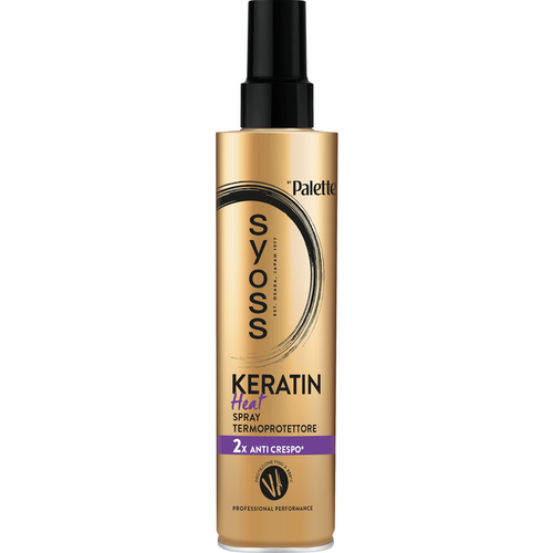 Syoss By Palette Spray Termoprotettore Keratin Con Cheratina Anticrespo 200 Ml