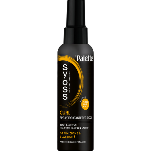 Syoss By Palette Spray Curl Idratante Per Ricci 150 Ml