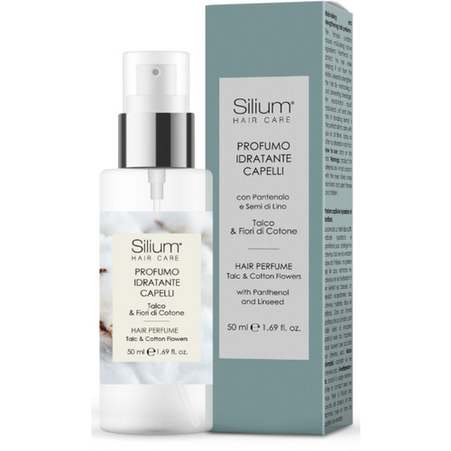 Silium Profumo Idratante Capelli Talco E Fiofi Di Cotone 50 Ml