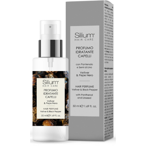 Silium Profumo Idratante Capelli Vetiver E Pepe Nero 50 Ml