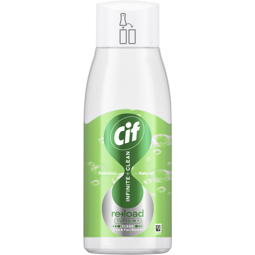 Cif Infinite+clean Ricarica Lime E Fiori Bianchi 590 Ml
