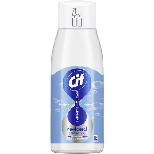Cif Infinite+clean Fior Di Loto E Sali Minerali Ricarica 590 Ml