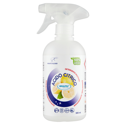 Smapiu Acido Citrico Pronto All'uso Trigger 500 Ml