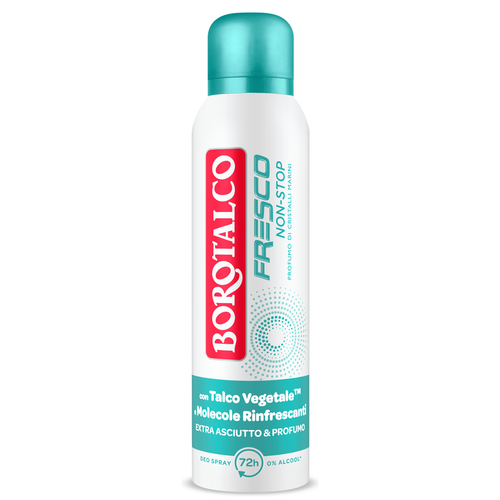 Borotalco Deodorante Spray Fresco Non Stop Cristalli Marini 150 Ml