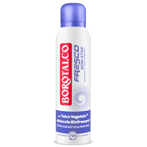 Borotalco Deodorante Spray Fresco Non Stop Fiori Acquatici 150 Ml