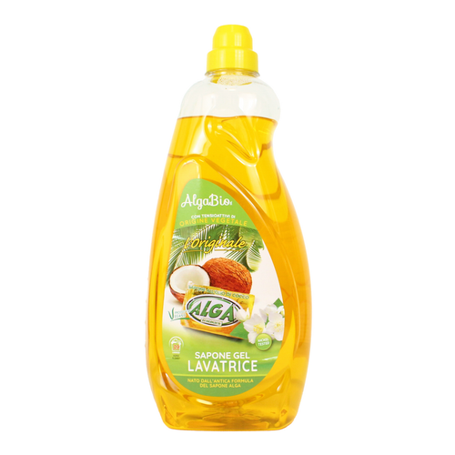 Alga Bio L'originale Detersivo Sapone In Gel Bucato Lavatrice 39 Lavaggi 1950 Ml