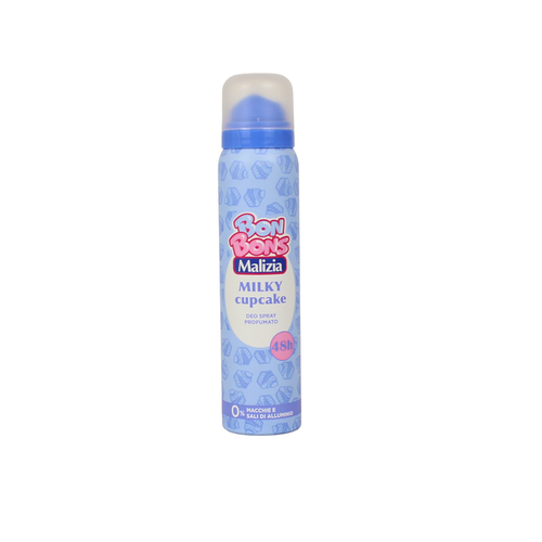 Malizia Bon Bons Deodorant Edt Sweet Milky Cupcake Spray 100 Ml