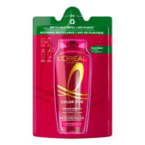 L'oreal Elvive Shampoo Ricarica Pouches Color Vive 250 Ml