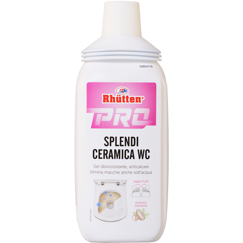 Rhutten Pro Splendi Ceramica Wc Gel Disincrostante Anticalcare 750 Ml
