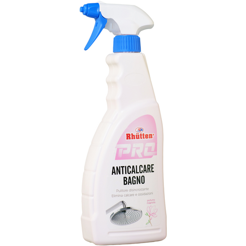 Rhutten Pro Anticalcare Bagno Pulitore Disincrostante Trigger 750 Ml