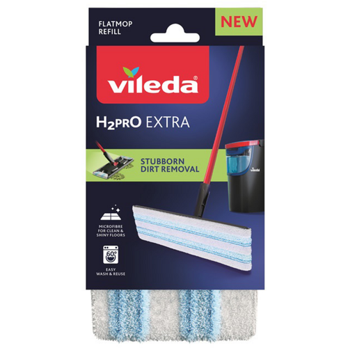 Vileda H2pro Flat Mop Refill Extra
