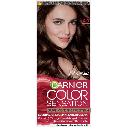 Garnier Color Sensation Colorazione Permamente In Crema 4.0 Castano