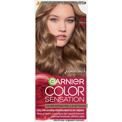 Garnier Color Sensation Colorazione Permanente In Crema 7.0 Biondo