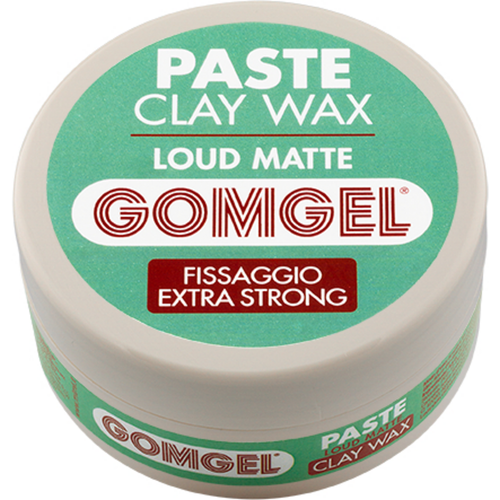 Gomgel Cera Clay Wax Loud Matte Fissaggio Estra Strong 100 Ml