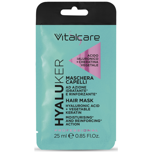 Vitalcare Hyaluker Maschera Capelli Idratante E Rinforzante Acido Ialuronico + Cheratina Vegetale Pr…