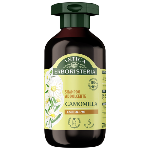 Antica Erboristeria Shampoo Addolcente Camomilla Capelli Delicati 250 Ml Con Essence Di Origine Natu…