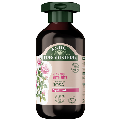Antica Erboristeria Shampoo Nutriente Profumo Di Rosa Capelli Secchi 250 Ml