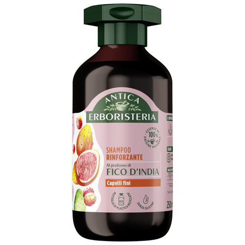 Antica Erboristeria Shampoo Rinforzante Al Profumo Di Fico D'india Capelli Fini 250 Ml