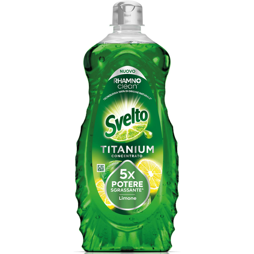 Svelto Titanium Concentrato Piatti Limone 650 Ml