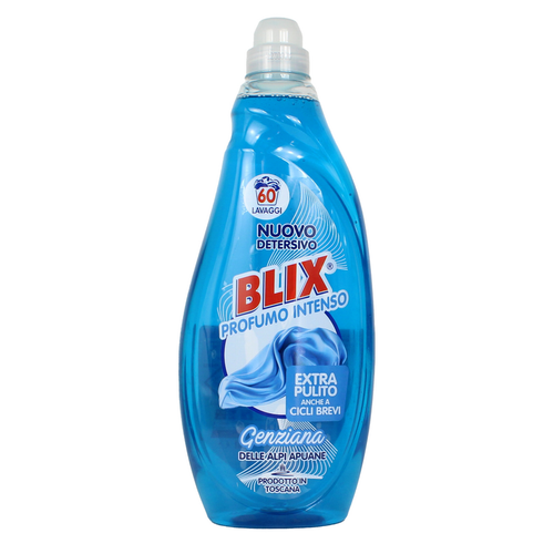 Blix Profumo Intenso Detersivo Liquido Lavatrice Genziana Delle Alpi Apuane 60 Lavaggi