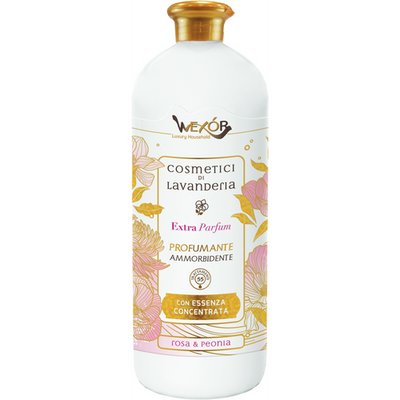 Wexor Cosmetici Di Lavanderia Profumante Ammorbidente Con Essenza Concentrata Rosa & Peonia 1000 Ml5