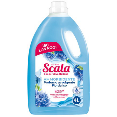 Scala Ammorbidente Fiordaliso 160 Lavaggi 4 Lt