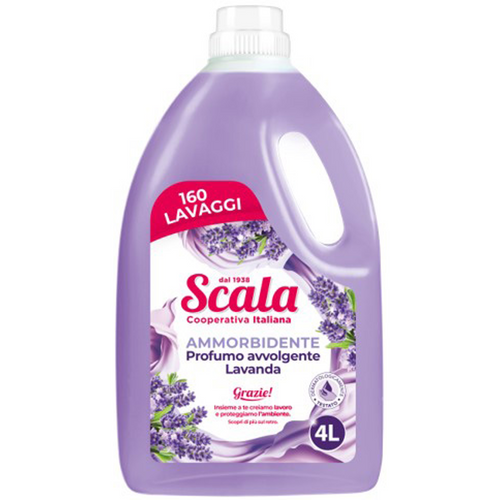 Scala Ammorbidente Lavanda 160 Lavaggi 4 Lt