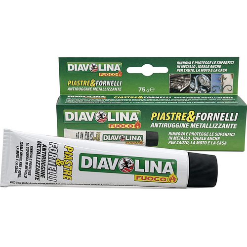Diavolina Piastre & Fornelli Antiruggine Tubo 75 Grammi