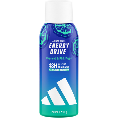 Adidas Vibes Energy Drive Deo Body Spray 150 Ml