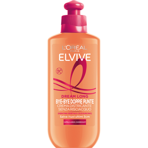 Elvive Dream Long Crema Districante Senza Risciacquio Bye Bye Doppie Punte Capelli Lunghi E Danneggi…
